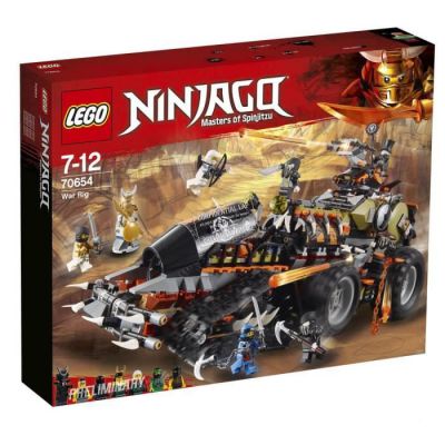 image LEGO-NINJAGO Le véhicule de combat Dieselnaut, Briques de Construction Garçon et Fille, 1179 Pièces 70654