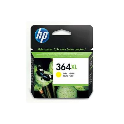 image HP 364XL cartouche d'encre jaune grande capacité authentique pour HP DeskJet 3070A et HP Photosmart 5525/6525 (CB325EE)