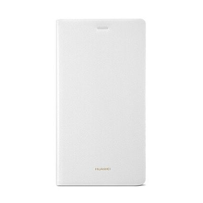 image Huawei HUAP8LITEFLIPWHI Etui folio pour Huawei Ascend P8 Lite Blanc