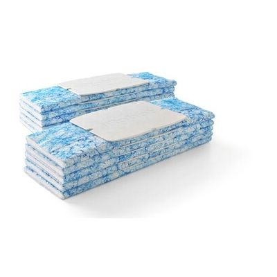 Pack de 10 Lingettes Jetables pour Lavage de Sols Braava Jet iRobot - Bleu
