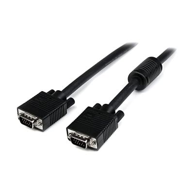 image STARTECH Câble vidéo VGA coaxial pour écran haute résolution de 30 cm - HD15 vers HD15 M/M - 15 Aiguilles HD-15 Mâle VGA