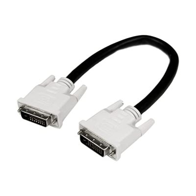 image STARTECH Câble d'écran Dual Link DVI-D 30cm - M/M - Première extrémité : 1 x 25 Aiguilles DVI-D (Dual-Link) Mâle Vidéo numérique