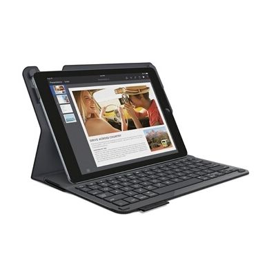 Clavier pour tablette Logitech Etui-clavier Type+ noir pour iPad Air 2