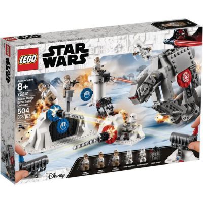 image LEGO Star Wars Action Battle La défense de la base Echo Jeu de construction, 504 Pièces 75241