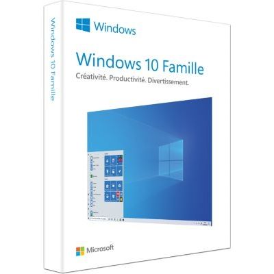 Logiciel Microsoft Windows 10 Famille