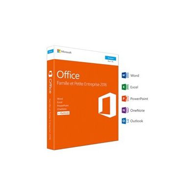 image Logiciel Microsoft Office Famille et Petite Entreprise 2016 - 1 PC