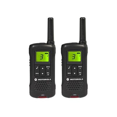 image Motorola Paire de talkies walkies Motorola T60 portée en champs libre 8km Noir