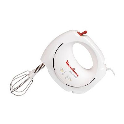 image Moulinex ABM11A30 Batteur Easy Max Blanc/rouge