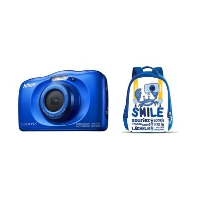image Appareil photo compact Nikon COOLPIX W100 BLEU PACK SAC A DOS