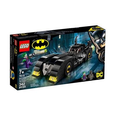 LEGO-DC Comics Super Heroes Batmobile  la poursuite du Joker Jouet DC Comics, 342 Pièces 76119