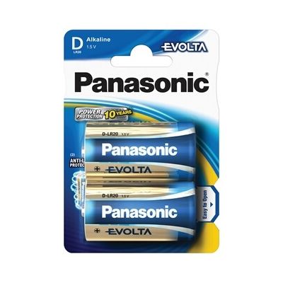 image Panasonic EVOLTA Pile alcaline Mono/D (Import Allemagne)