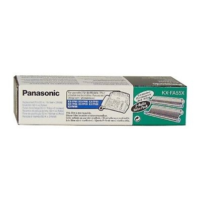 Panasonic KX-FA55X Téléphone Fax Deux Rubans Transfert Thermique 310 pages