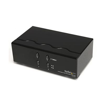 image Matrice vidéo VGA 2x2 - Switch/répartiteur VGA - Répartiteur/commutateur de matrice vidéo VGA 2x2 avec audio - ST222MXA