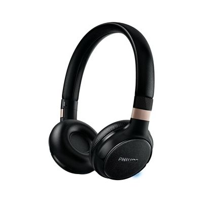 image Philips SHB9350BK Casque Bluetooth Multipair 4.0 NFC avec BassBoost, Touch Control, 16h d'Autonomie, Noir