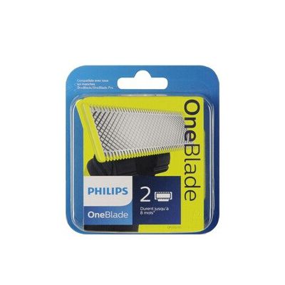 image Philips QP220/50 Lames de Remplacement OneBlade x2 (Durent Jusqu'à 8 Mois)