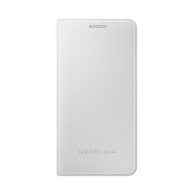 image Samsung EF-WG386BW Etui à Rabat Galaxy Core 4G G386 Blanc