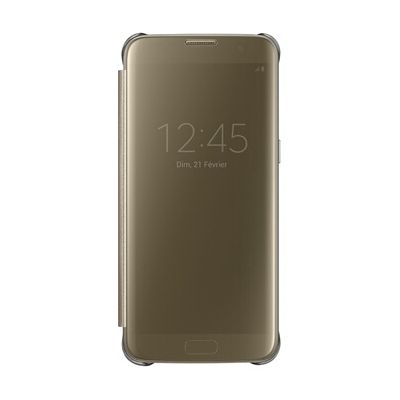Coque smartphone Samsung ETUI CLEAR VIEW COVER OR POUR SAMSUNG GALAXY S7 EDGE image Coque smartphone Samsung ETUI CLEAR VIEW COVER OR POUR SAMSUNG GALAXY S7 EDGE