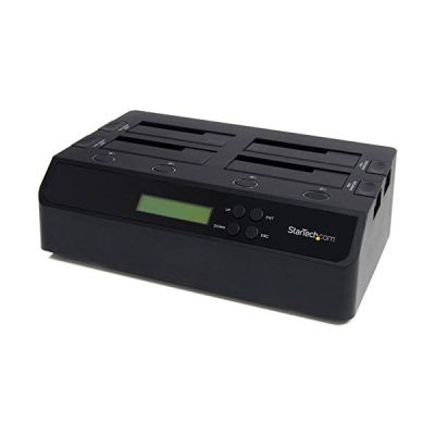 STARTECH Duplicateur autonome 1 vers 3 pour disques durs SATA - Station d'accueil USB 3.0 / eSATA pour 4 HDD SATA