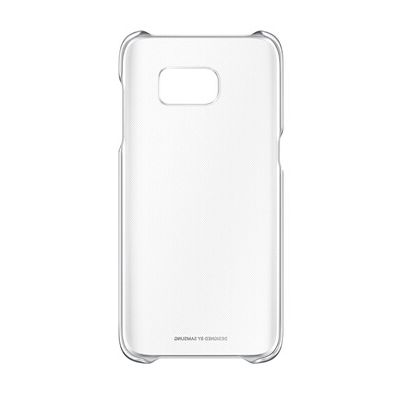 Coque smartphone Samsung COQUE CLEAR COVER ARGENT POUR SAMSUNG GALAXY S7 EDGE