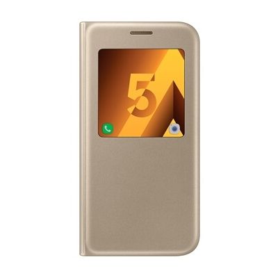 image Samsung EF-CA520PF Etui à Rabat pour Galaxy A5 Or