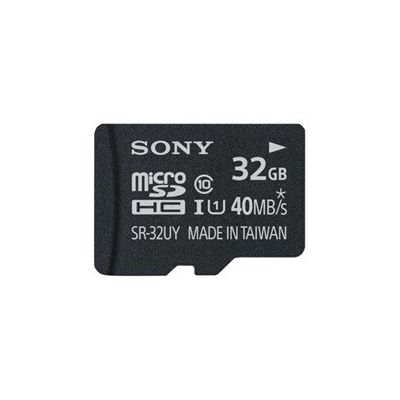 image Sony SR 32UYA - Flash-Speichercarte 32 GB - ( microSDHC/SD-adaptateur inbegriffen ) - 32 GB, UHS Class 1 / Class10, microSDHC UHS-I