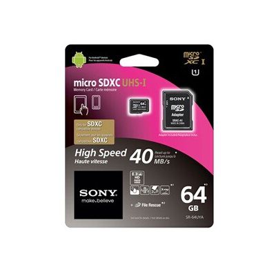 image Sony SR64UYA carte mémoire microSD
