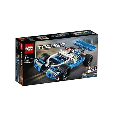 image LEGO Technic La voiture de police Jeu de construction de véhicule, 120 Pièces 42091