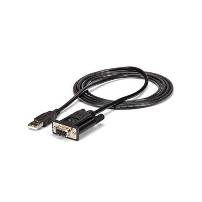 image StarTech - icusb232ftn - Câble adaptateur DCE USB vers série RS232 DB9 - Câble adaptateur DCE USB vers série RS232 DB9 null modem 1 port avec FTDI