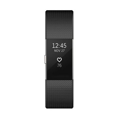 image Fitbit Charge 2 Standard Bracelet d'activite et de suivi de la frequence cardiaque, Mixte Adulte, taille S/P