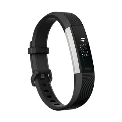 image Fitbit - Alta HR - Bracelet d’activité forme au quotidien : jusqu’à 7 jours d’autonomie - Noir - Taille: S
