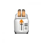 image produit Krups Excellence Grille-Pain 2 fentes Inox Thermostat 8 Positions Toaster KH682D10 - livrable en France