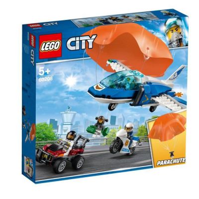 image LEGO City - L'arrestation en parachute - 60208 - Jeu de construction