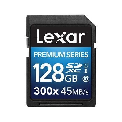 image Carte mémoire SD Lexar SD 300X 128 GB