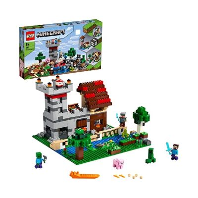LEGO La boîte de Construction 3.0 Minecraft Jeux, 21161, Multicolore