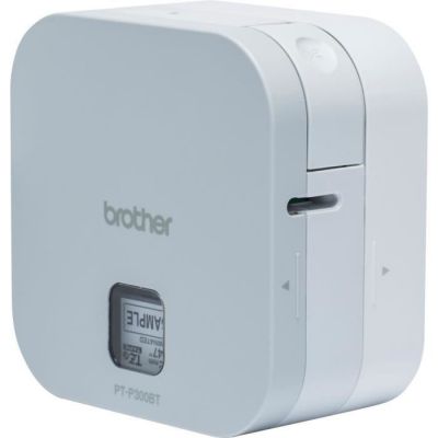 image Brother PT-P300BT P-Touch Cube Etiqueteuse Compacte Se Connecte Facilement aux Smartphones et Tablettes jusqu'à 12 mm