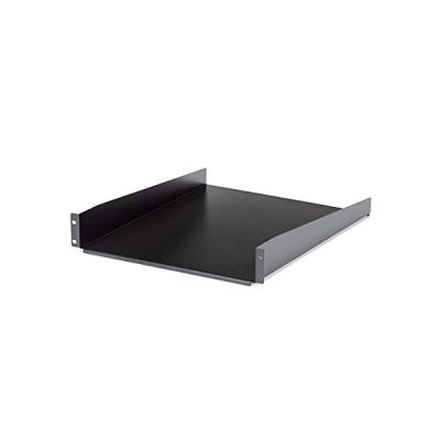 STARTECH Etagère fixe montée en rack 2U 22 pouces - 22 kg - SPCC - 22,68 kg Maximum