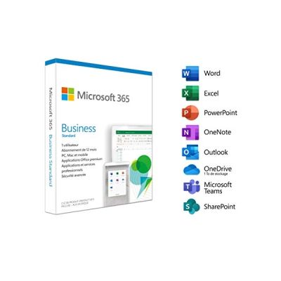 image Microsoft 365 Bus Std Retail French Sub