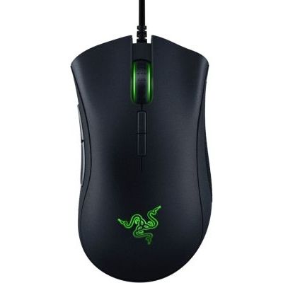 image RAZER DeathAdder Elite - Souris Gaming Mouse, Boutons de Souris Mécaniques, Capteur 16.000 dpi & Rétroéclairage RGB +  Play Pack + Pont de connexion