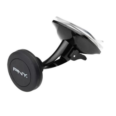 image PNY Support de Smartphone Magnétique pour Pare-brise, avec rotation à 360°