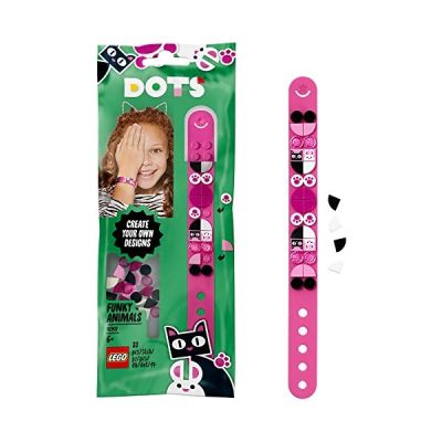 image LEGO DOTS le Bracelet Animaux Rigolos, Kit de Fabrication de Bijoux, , 33 Pièces, 41901