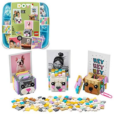 LEGO DOTS les Cubes-Photo Animaux, Kit de Fabrication de Décoration,  423 Pièces, 41904