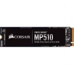 image produit Corsair MP510, Force Series, 960 Go Ultra-Rapides PCIe Gen 3 x4, M.2 NVMe, Disque SSD (Jusqu’à 3 480 Mo/s Lecture Séquentielle et 3 000 Mo/s D’Écriture Séquentielle, 3D TLC NAND et Format M.2) Noir