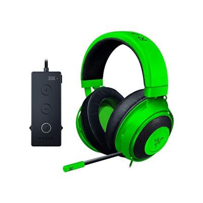 image Razer Kraken Tournament Edition - Casque d'Écoute de Jeu à Esports Câblés avec Contrôle Audio Complet et son Spatial THX