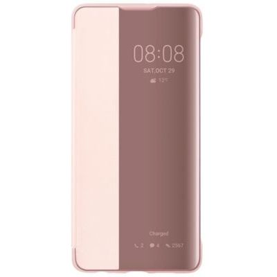 image Etui Huawei P30 View Flip rose