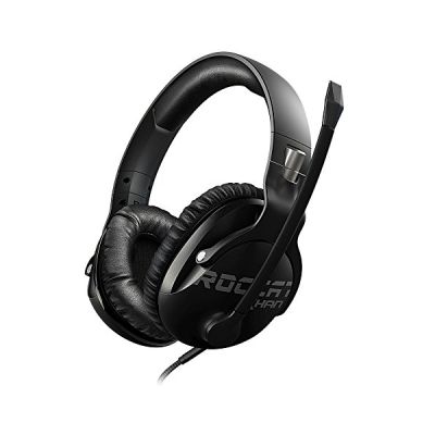 image Roccat Khan Pro – Casque Gaming son Hi-Res, dédié aux compétitions eSport (jack stereo 3,5mm, poids plume 230g, compatible multiplateforme : PC, Mac, PS4, Xbox One, Nintendo Switch, et mobiles)