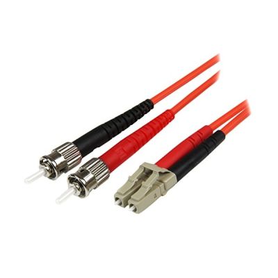 STARTECH Câble Fibre Optique Duplex Multimode 50/125 OM2 LC - ST - LSZH - 1 m