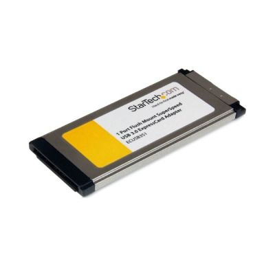image STARTECH Carte Adaptateur ExpressCard vers 1 Port USB 3.0 avec Support UASP - 1 Total USB Port(s)