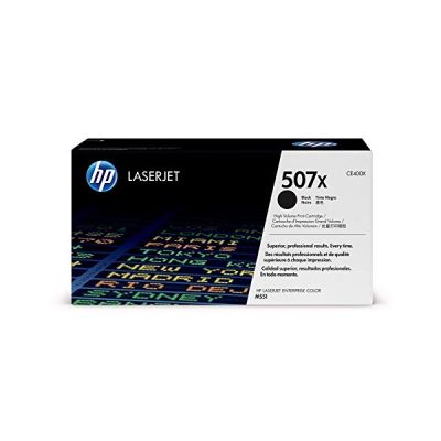 HP 507X Toner Noir Authentique Grande Capacité (CE400X)