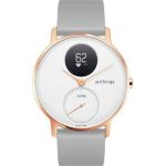 image produit Withings Steel HR - Montre Connectée Hybride - Suivi d'Activité, GPS Connecté, Suivi de Fréquence Cardiaque, Suivi du Sommeil, Notifications Smartphone, Résistance à l'Eau et Autonomie 25 Jours