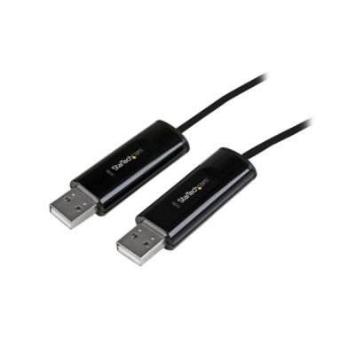 STARTECH Câble KM USB 2.0 avec transfert de données - Commutateur USB clavier souris pour PC et Mac